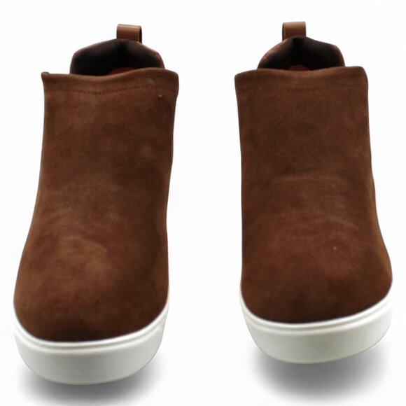 Women Slip on Wedge Sneakers - Picture 2 of 8